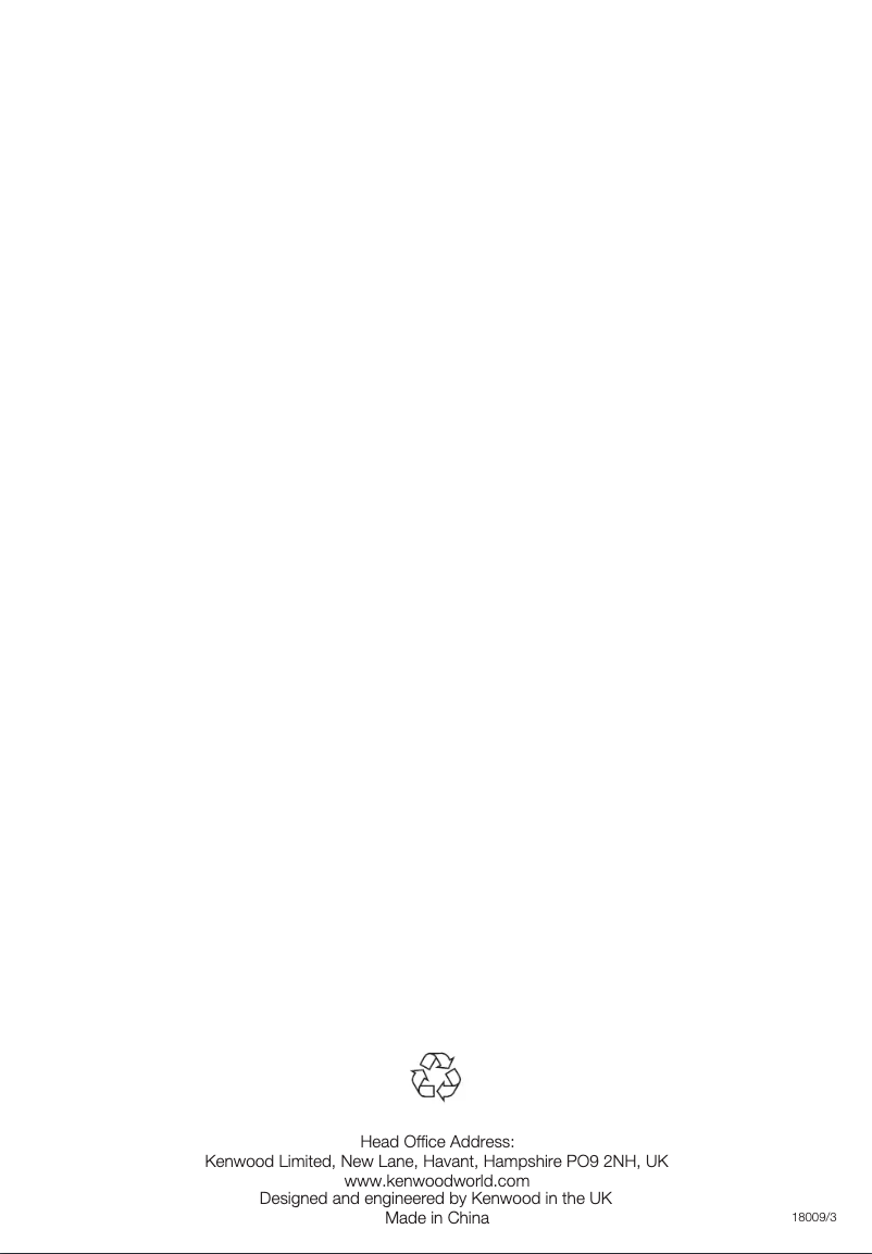 Page 1 de la notice Manuel utilisateur Kenwood Multipro Compact FP210