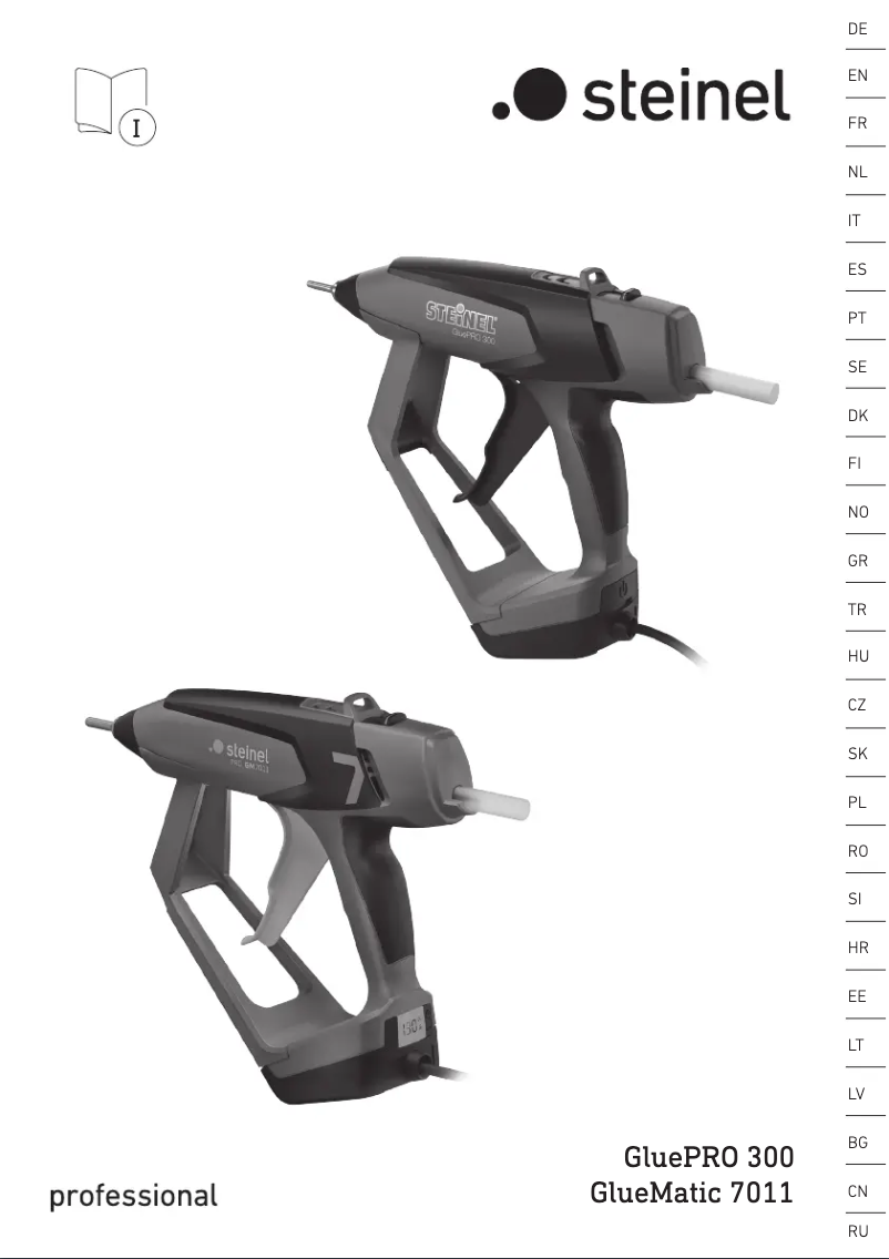 Page n°1 - Manuel utilisateur Steinel GlueMatic 7011