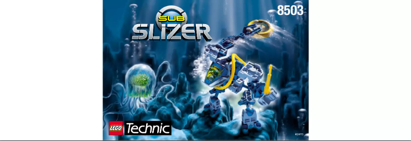 Page n°1 - Manuel utilisateur Lego Technic 8503