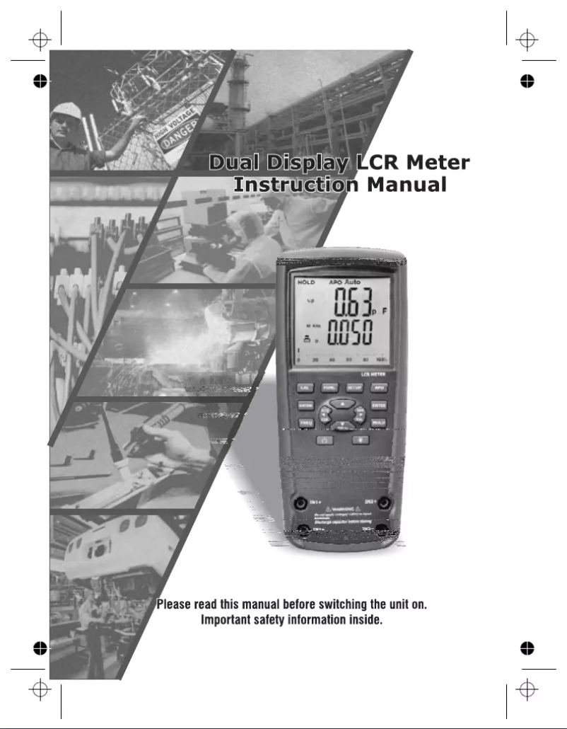Page 1 de la notice Manuel utilisateur CEM DT-9935