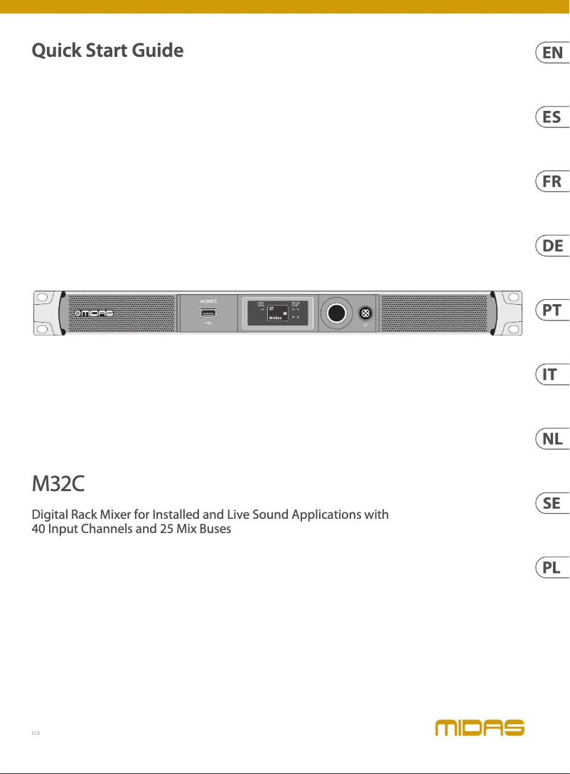 Image de la première page du manuel de l'appareil M32C