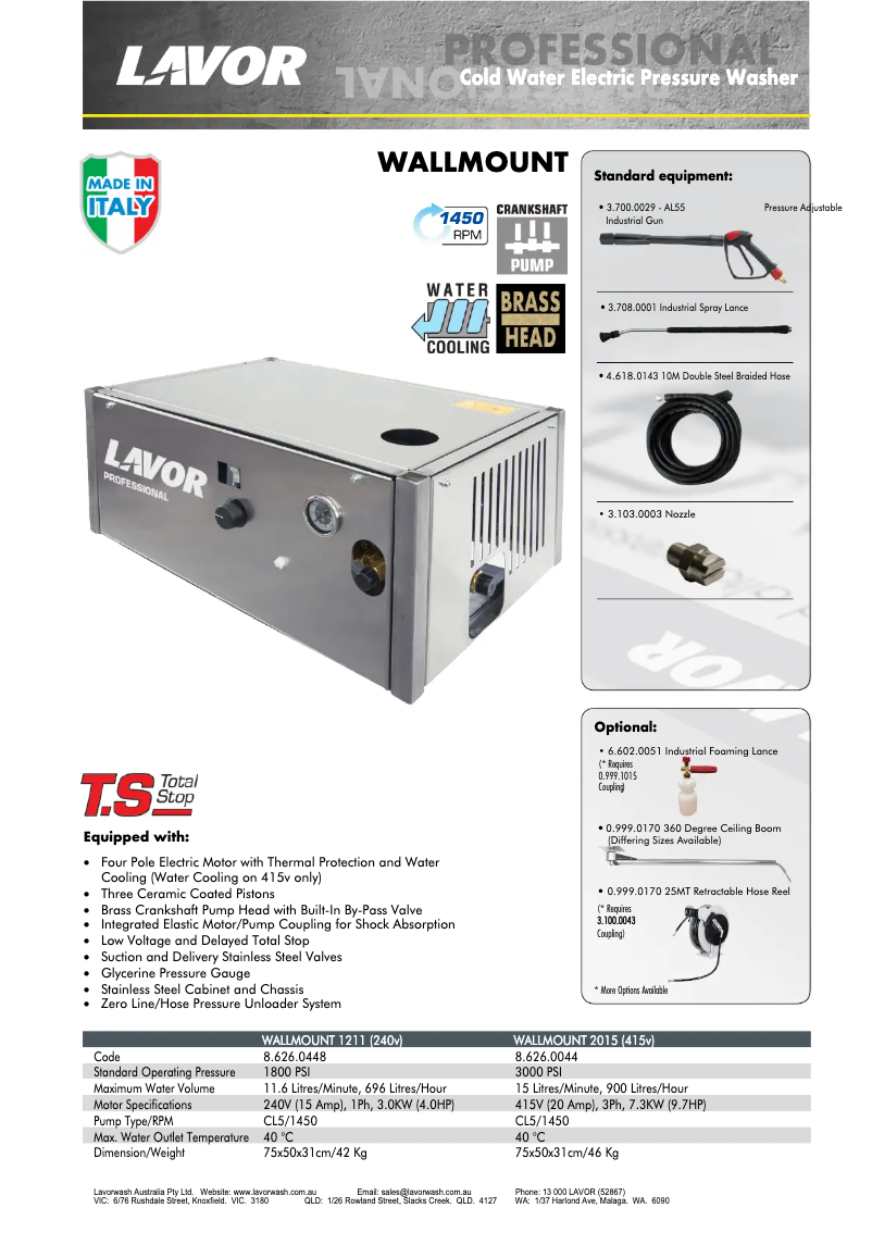 Image de la première page du manuel de l'appareil MCHPV