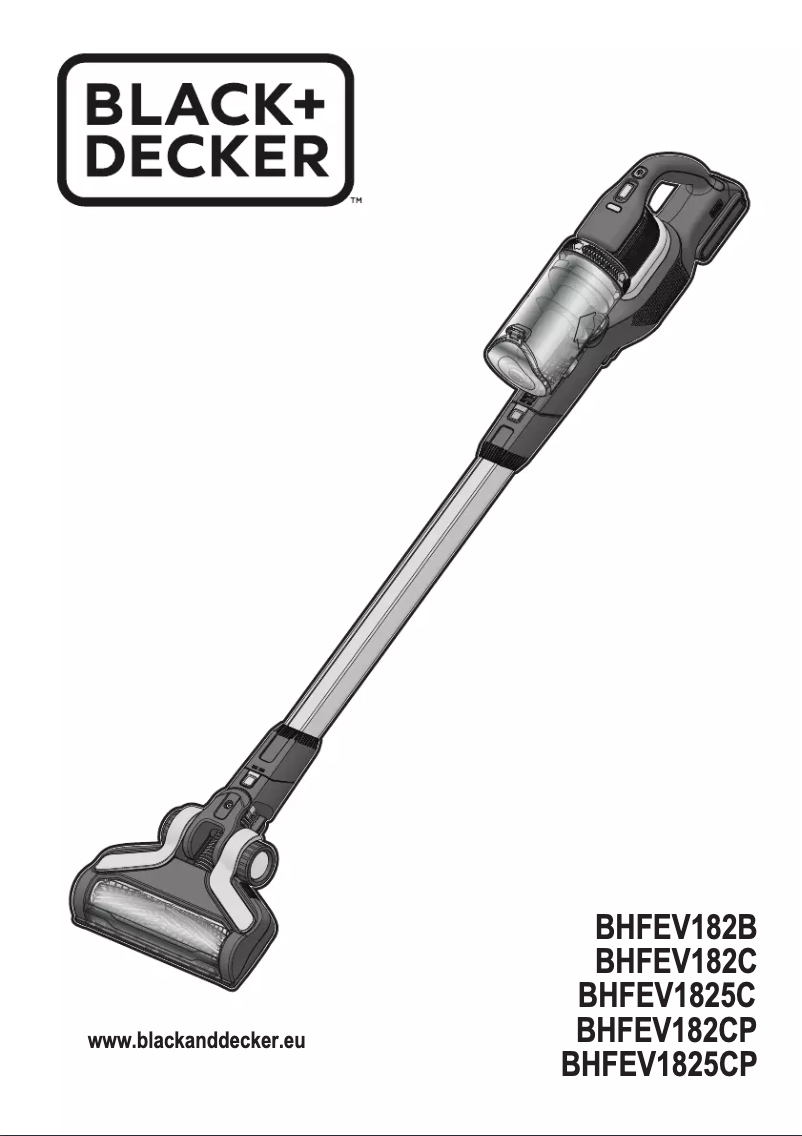 Image de la première page du manuel de l'appareil BHFEV1825C