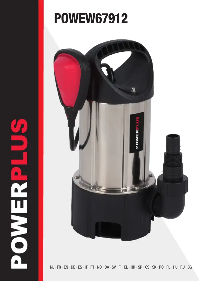 Page 1 de la notice Manuel utilisateur PowerPlus POWEW67912