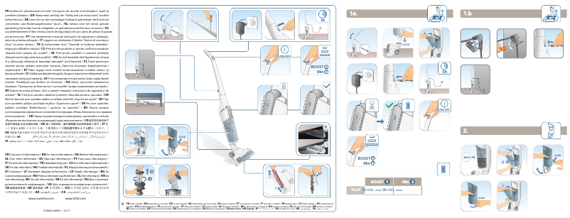 Image de la première page du manuel de l'appareil Air Force Light RH6545