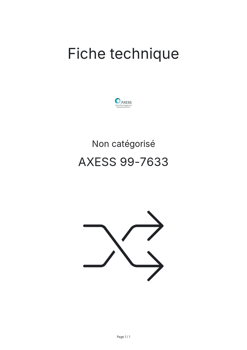 Image de la première page du manuel de l'appareil 99-7633