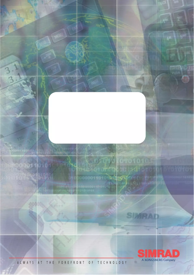 Page 1 de la notice Manuel utilisateur Simrad IS12