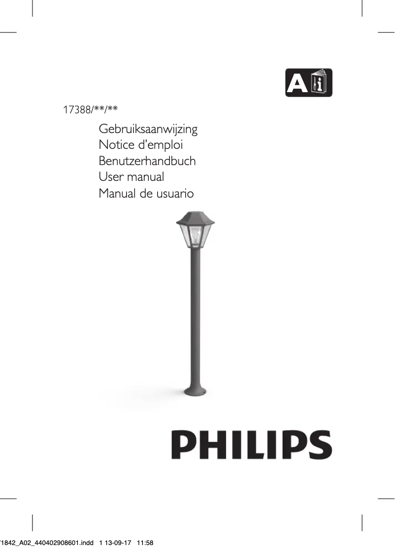 Image de la première page du manuel de l'appareil Curassow L