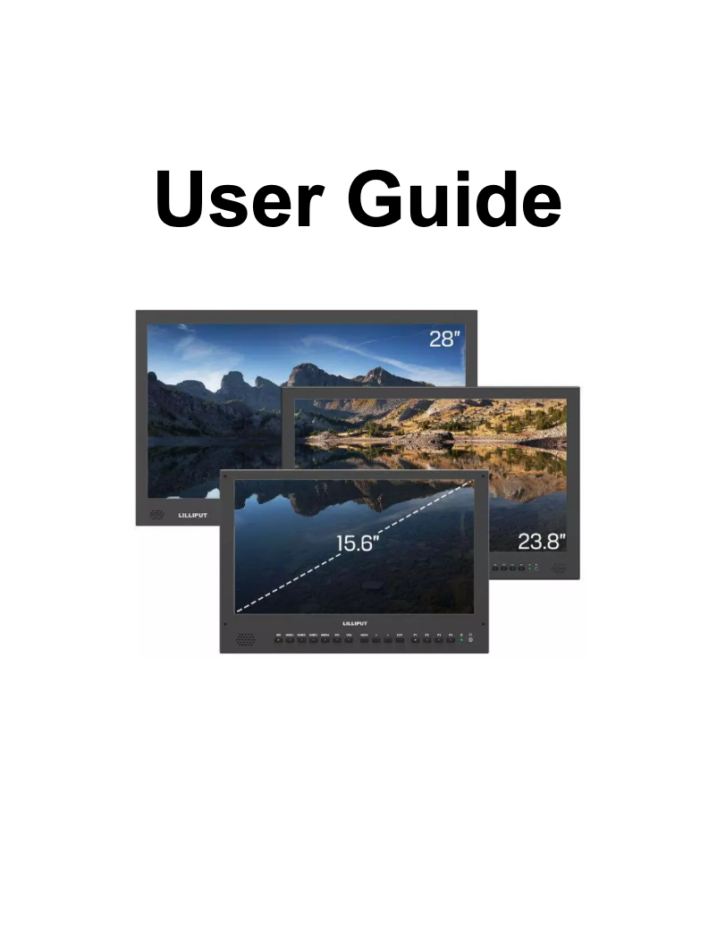 Image de la première page du manuel de l'appareil BM280-4K