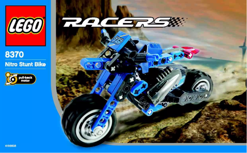 Page 1 de la notice Manuel utilisateur Lego Racers 8370