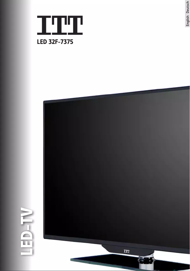 Image de la première page du manuel de l'appareil LED 32F-7375-B