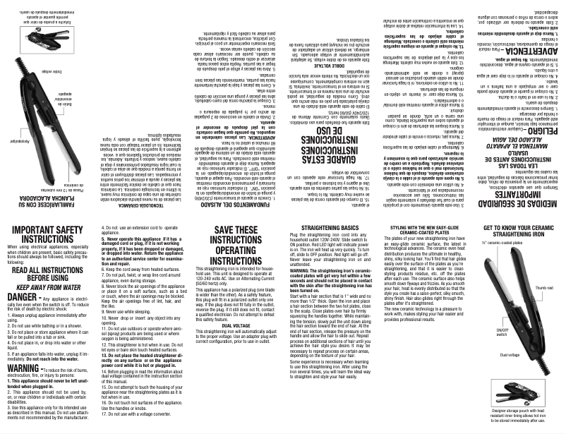 Image de la première page du manuel de l'appareil CS56BCR