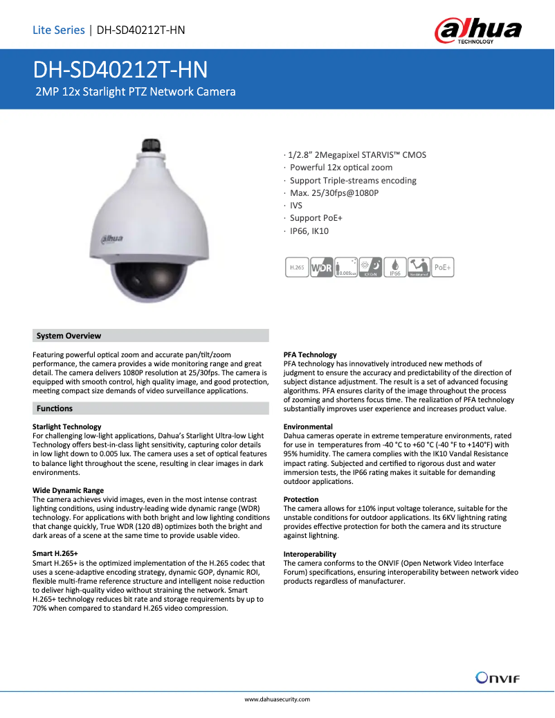 Image de la première page du manuel de l'appareil SD40212T-HN