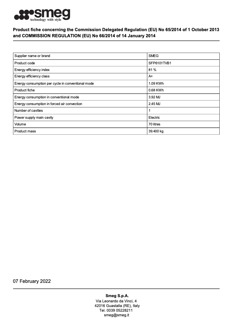 Image de la première page du manuel de l'appareil SFP6101TVB1