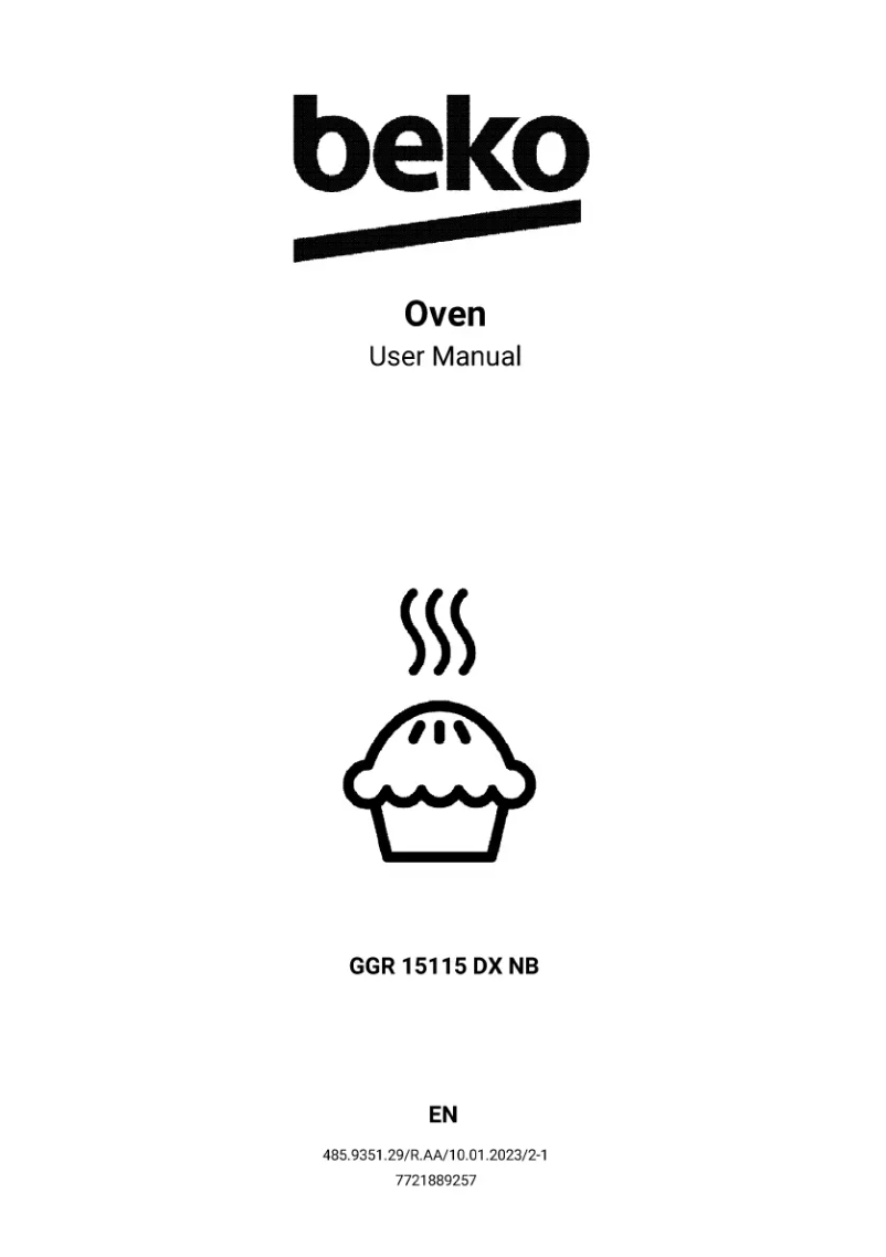 Image de la première page du manuel de l'appareil GGR 15115 DX NB