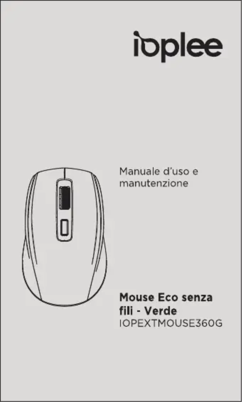 Image de la première page du manuel de l'appareil IOPEXT360G