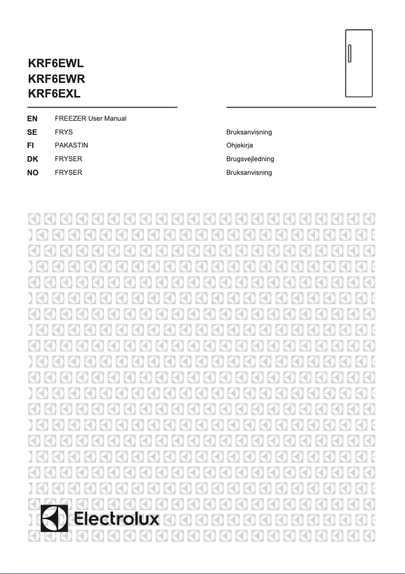 Página 1 del manual Manual de usuario Electrolux KRF6EWR