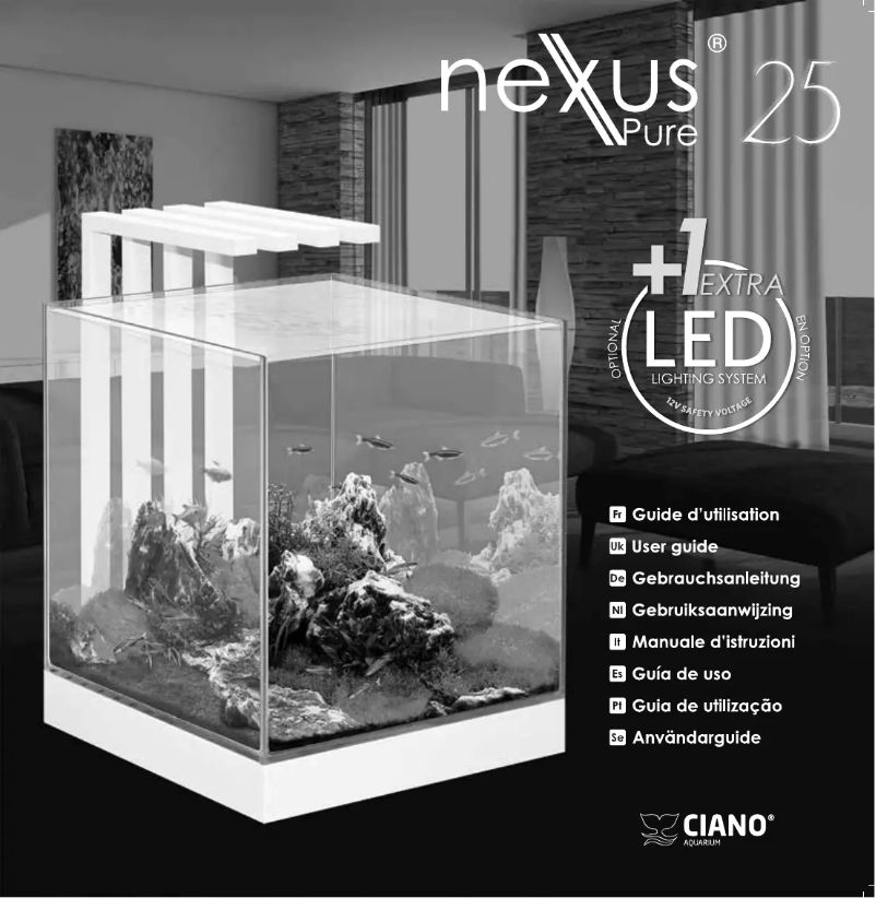 Image de la première page du manuel de l'appareil Nexus Pure 25