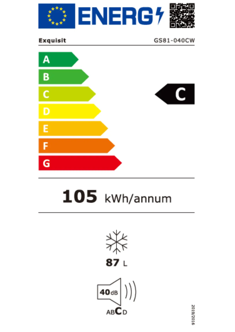 Image de la première page du manuel de l'appareil GS81-040CW