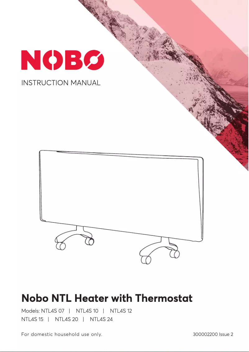 Image de la première page du manuel de l'appareil NTL4S15-FS40