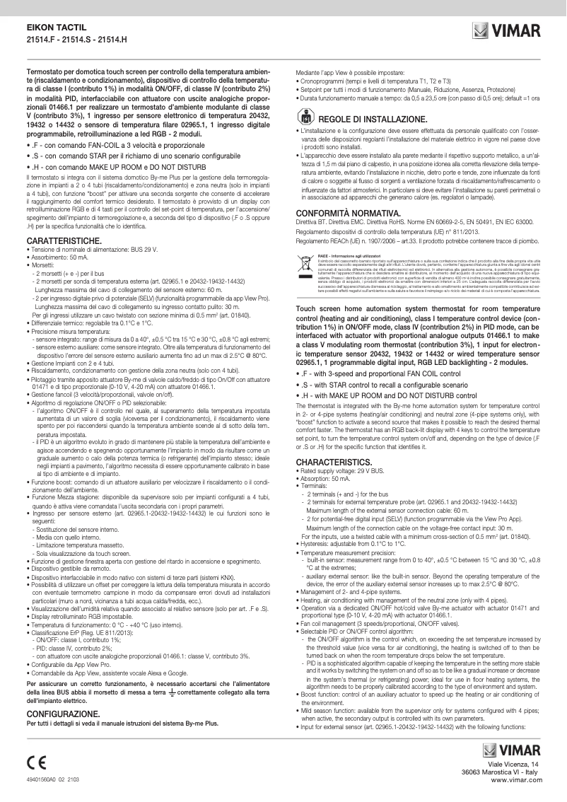 Image de la première page du manuel de l'appareil 21514.S.70