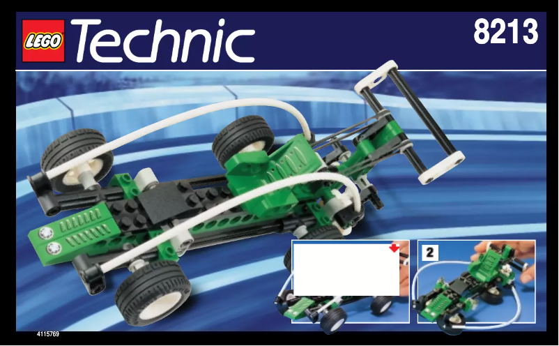 Page n°1 - Manuel utilisateur Lego Technic 8213