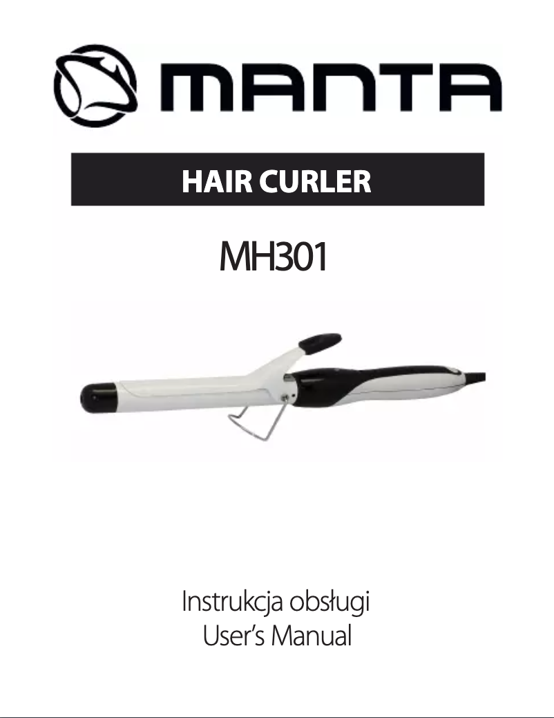 Page 1 de la notice Manuel utilisateur Manta MH301