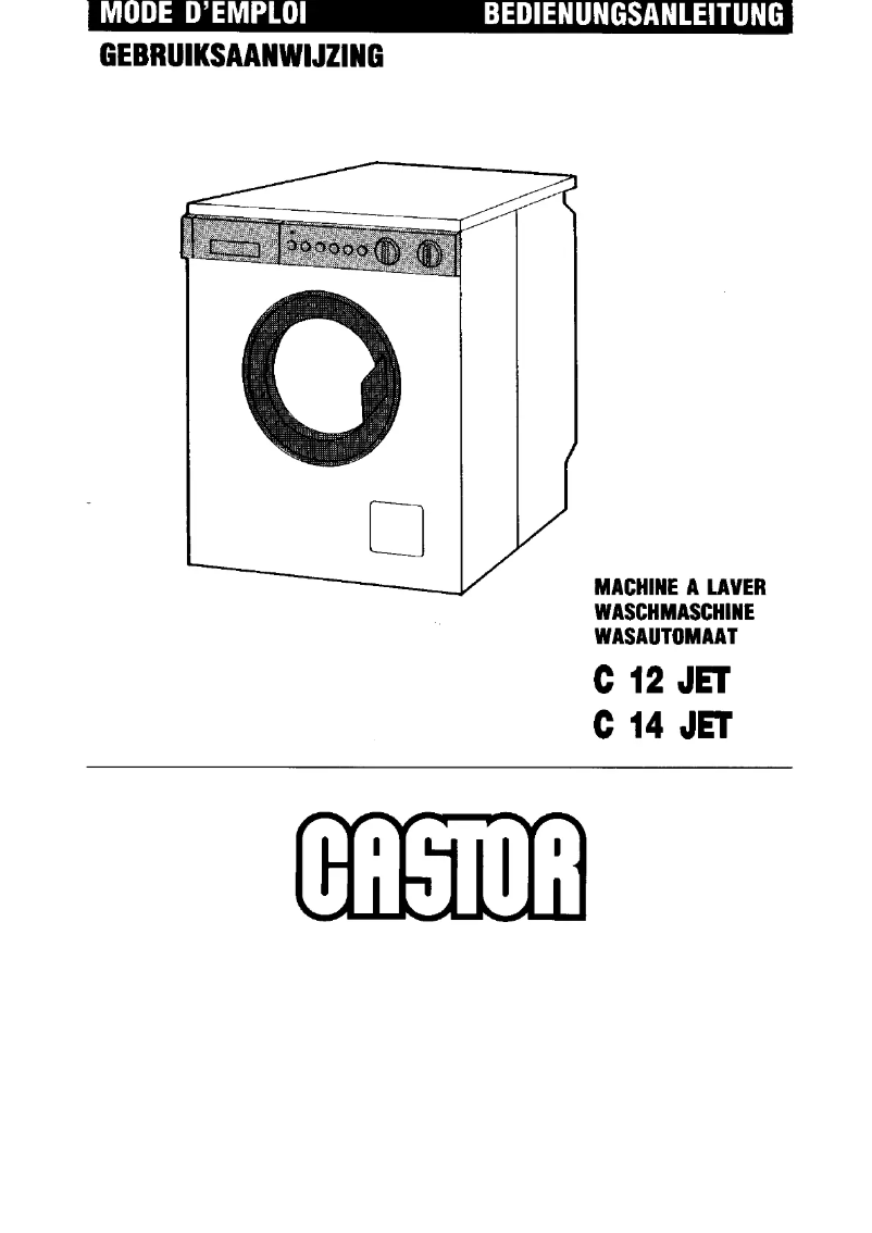 Page n°1 - Manuel utilisateur Castor C12 Jet