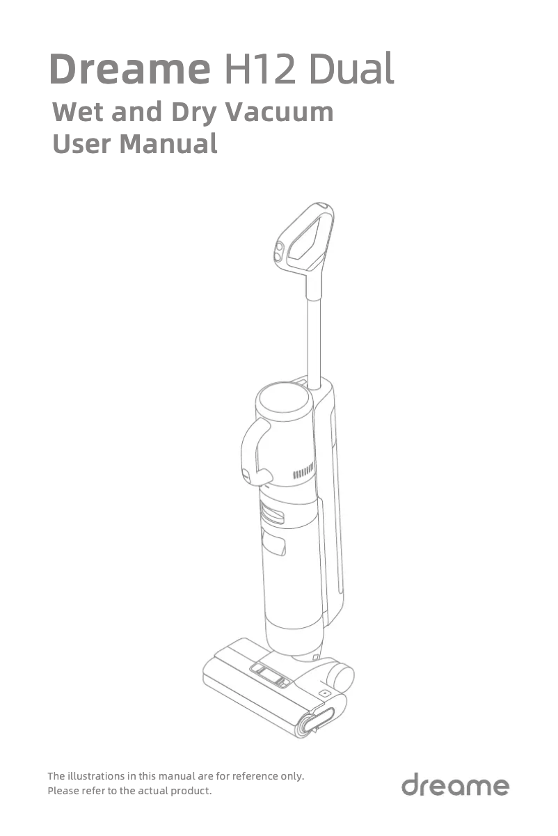 Página 1 del manual Manual de usuario Dreame H12 Dual