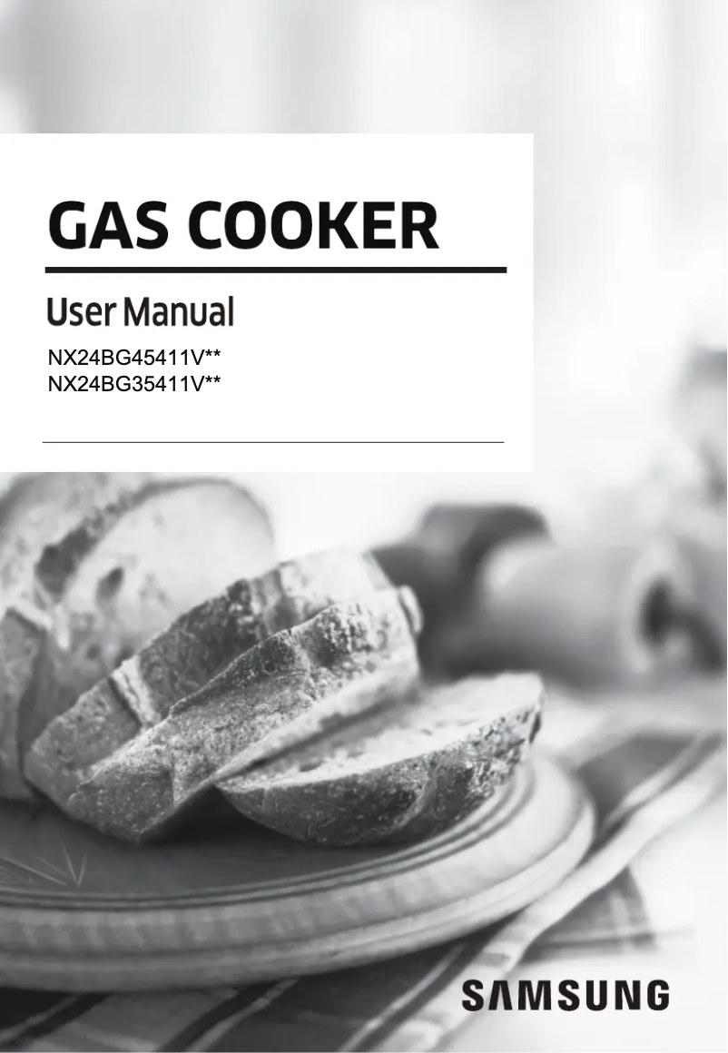 Page 1 de la notice Manuel utilisateur Samsung NX24BG45411V