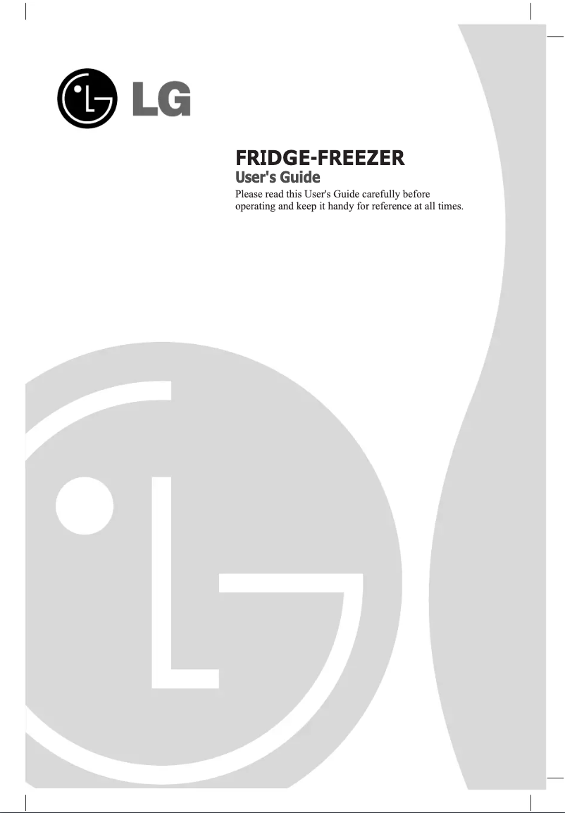 Image de la première page du manuel de l'appareil GRF429BBQA