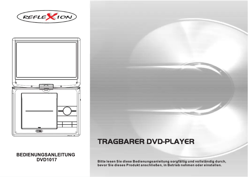 Página 1 del manual Manual de usuario Reflexion DVD1017T2HD
