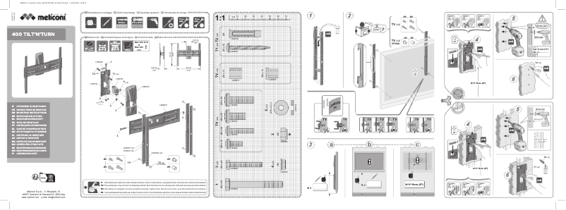 First page image of the manual for 400 TILT’N’TURN
