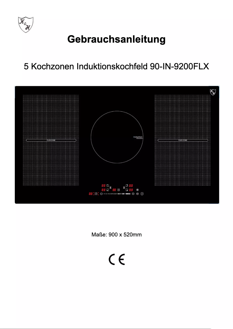 Page n°1 - Manuel utilisateur K&H 90-IN-9400FLX