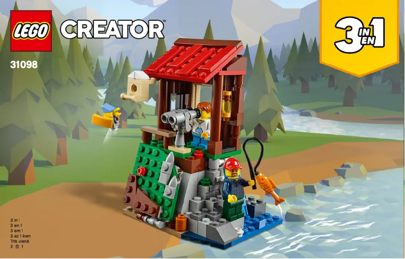 Page 1 de la notice Manuel utilisateur Lego Creator 31098