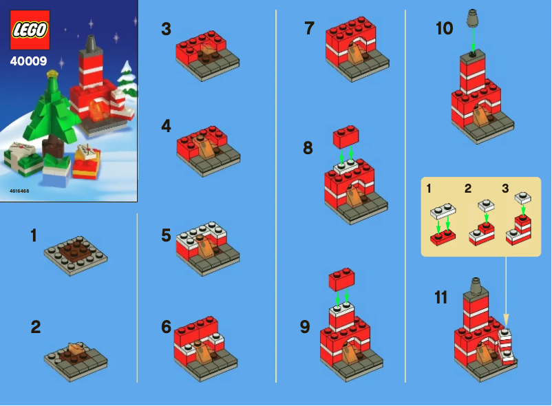 Page n°1 - Manuel utilisateur Lego Holiday Set