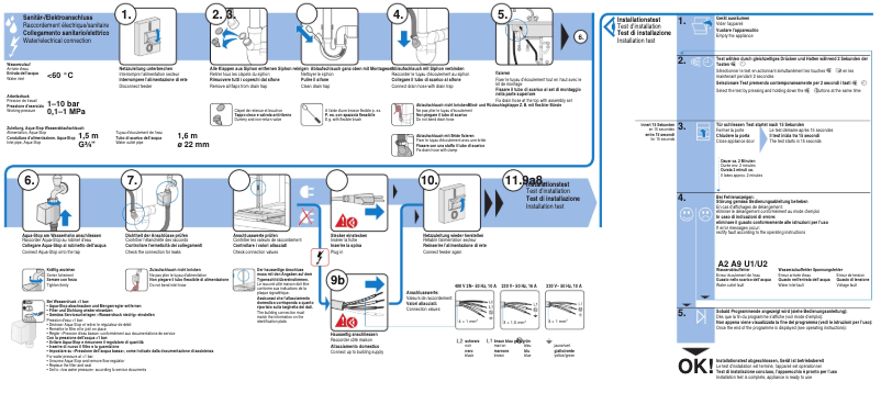 Page 1 de la notice Guide d'installation Siemens SM55E531CH