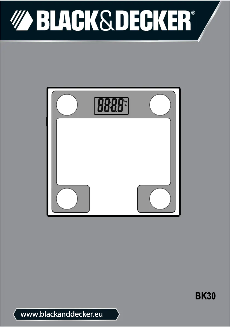 Imagen de la primera página del manual del dispositivo BK30