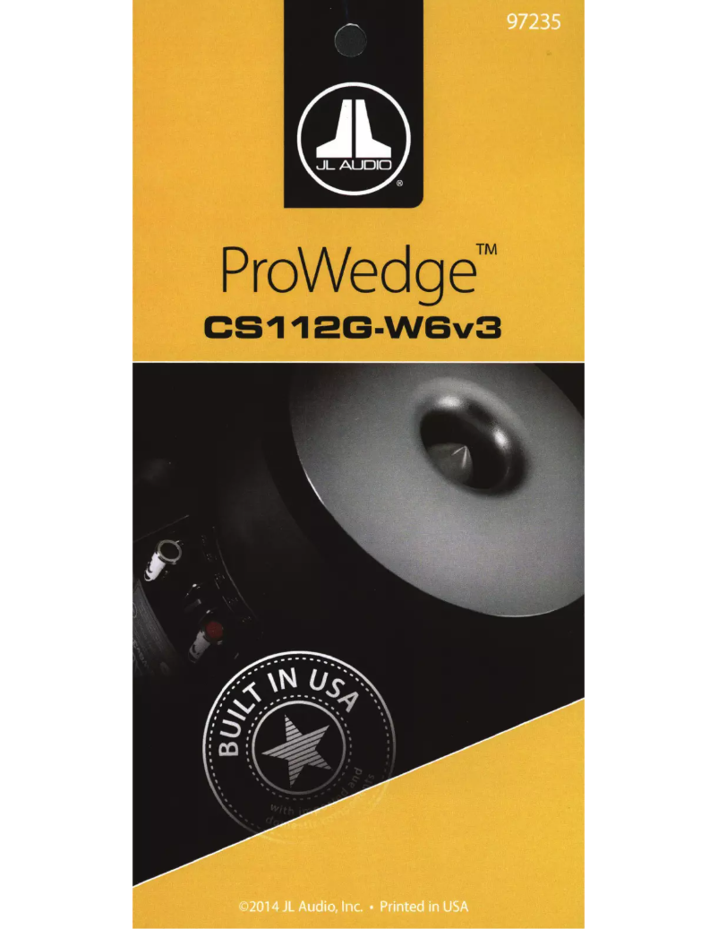 Image de la première page du manuel de l'appareil CS112G-W6v3