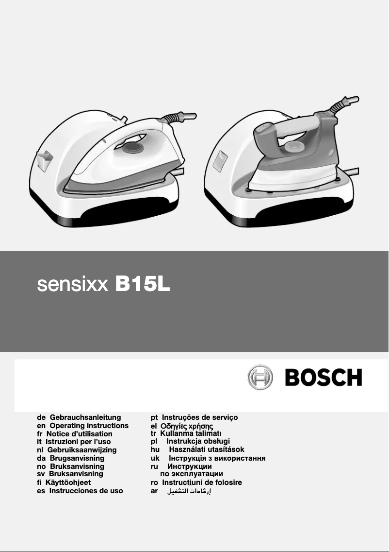 Page 1 de la notice Manuel utilisateur Bosch TDS1536