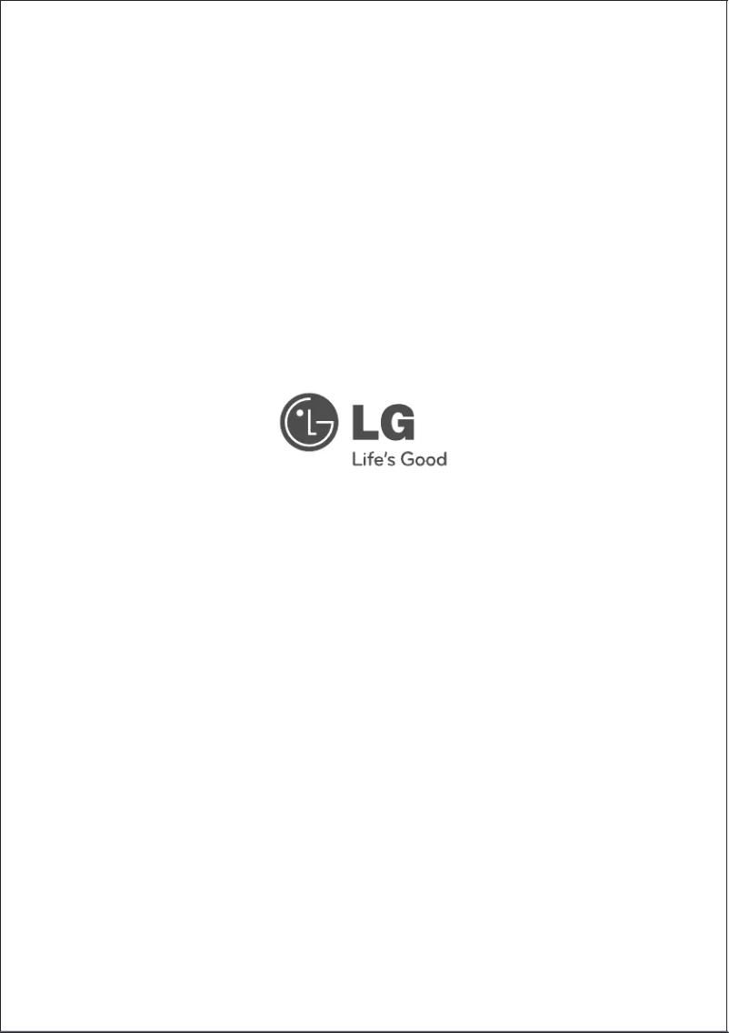 Page 1 de la notice Manuel utilisateur LG GR-F429BSCK