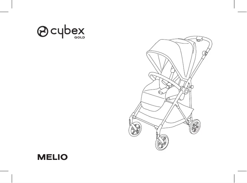 Page n°1 - Manuel utilisateur Cybex Melio
