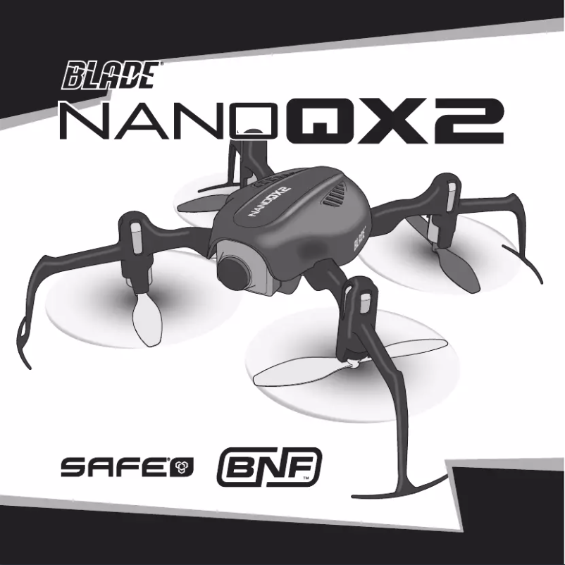 Image de la première page du manuel de l'appareil Nano QX2 FPV