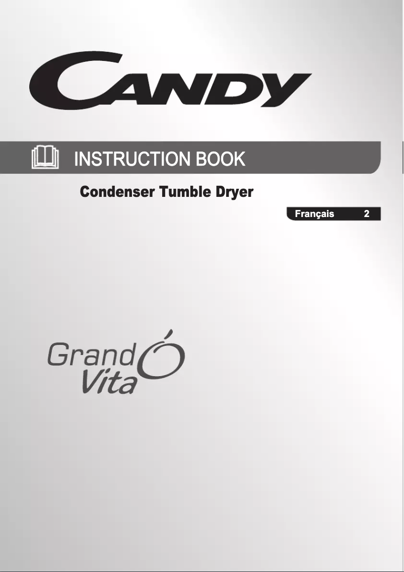 Page 1 de la notice Manuel utilisateur Candy GVC D1013BX-47