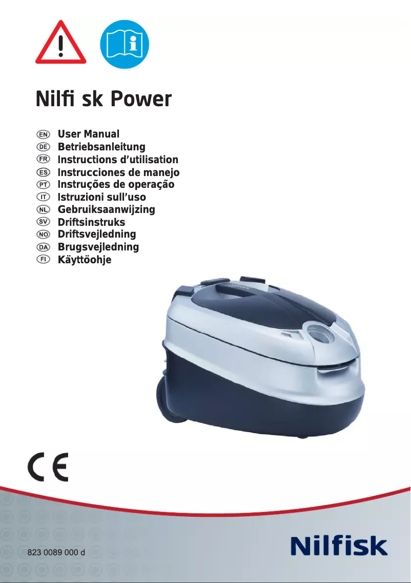 Image de la première page du manuel de l'appareil Power Allergy