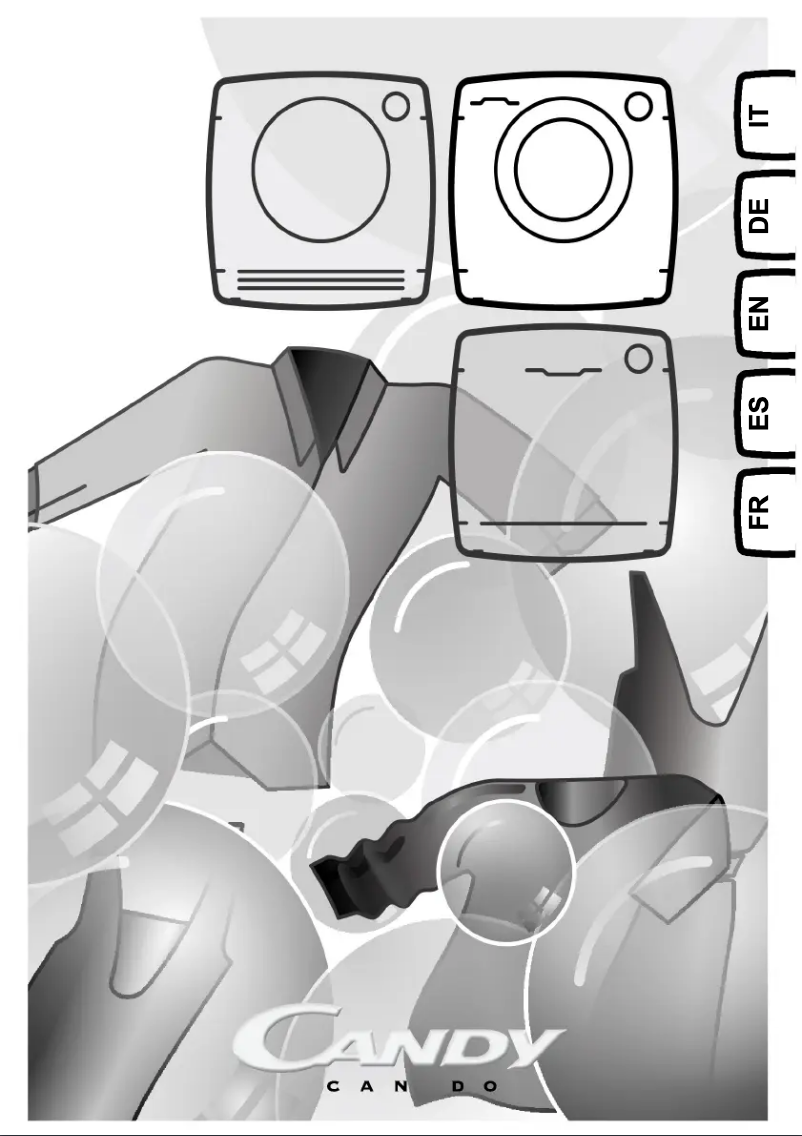 Page 1 de la notice Manuel utilisateur Candy CS 1292DS3S-S