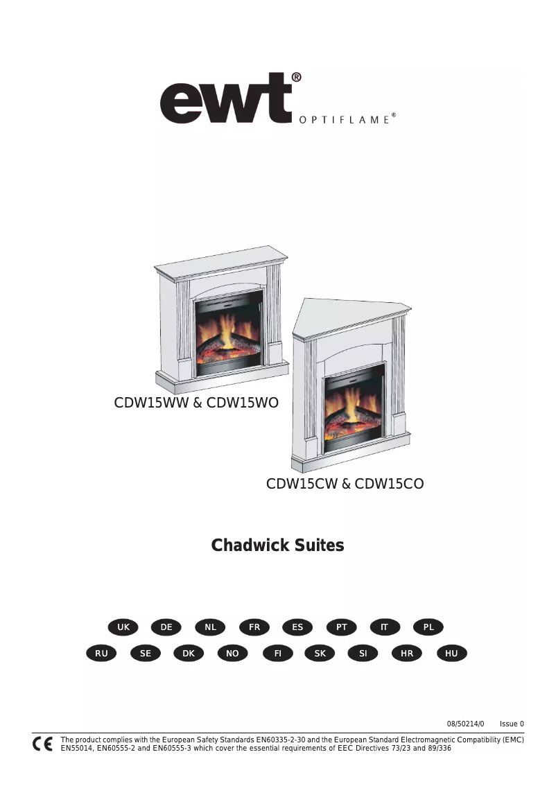 Image de la première page du manuel de l'appareil Chadwick Suites