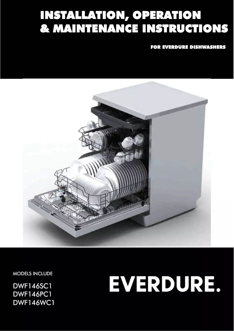 Page n°1 - Manuel utilisateur Everdure DWF146WC1