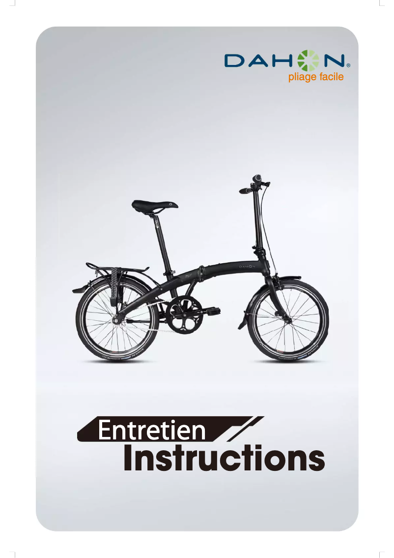 Page n°1 - Manuel utilisateur Dahon Briza D7