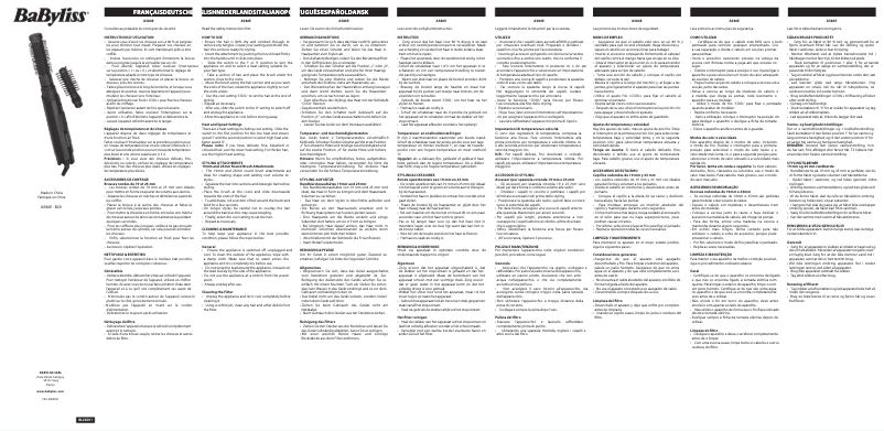 Imagen de la primera página del manual del dispositivo Smooth Shape AS86E